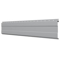Линеарная потолочно-стеновая панель с ПОЛОСОЙ усиленная RAL7004 Серый для отделки