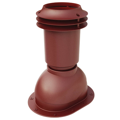 Выход вентиляции канализационный Viotto RAL3005 Красное Вино для мягкой и фальцевой кровли