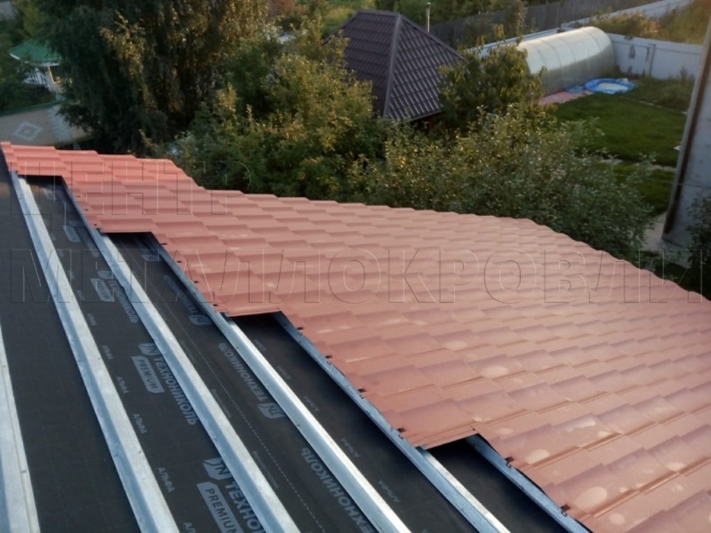 Металлочерепица Геркулес 8004 терракотовый Стальной Бархат от Центра Металлокровли в Саратове Металлочерепица Геркулес 8004 терракотовый Стальной Бархат от Центра Металлокровли в Саратове
