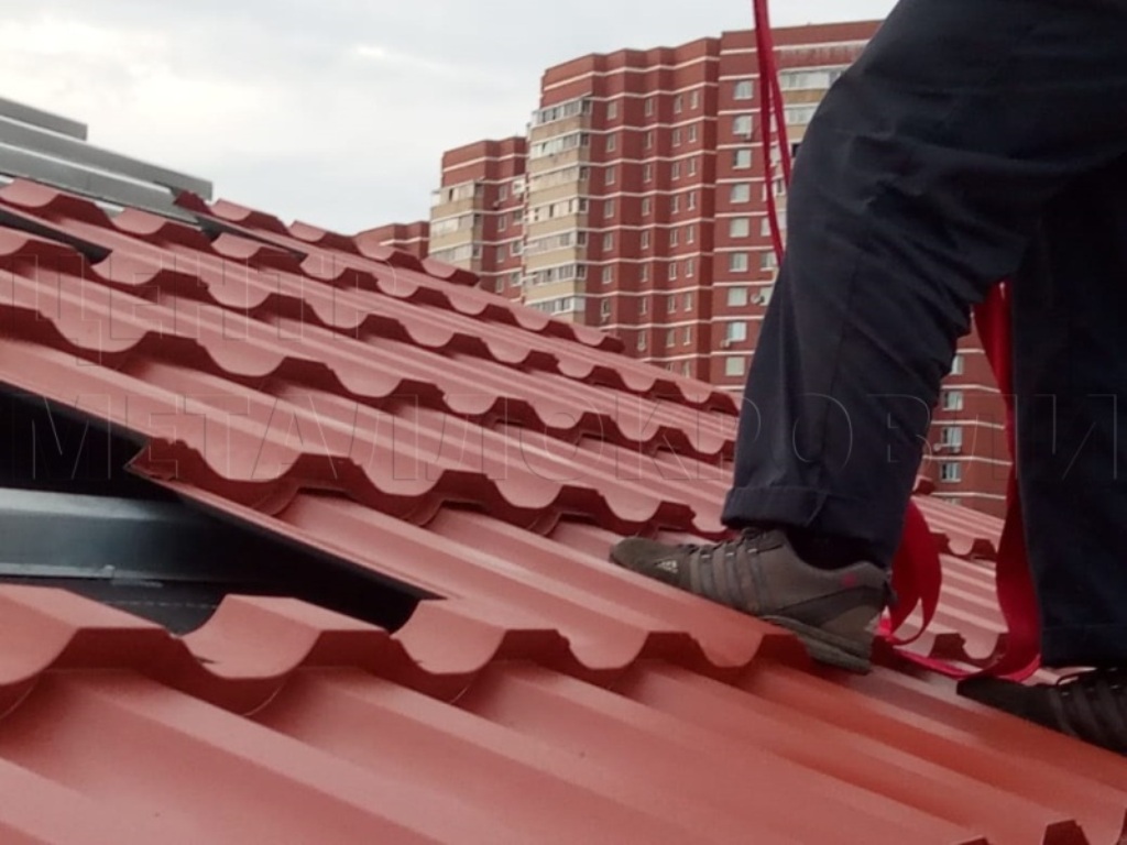 Металлочерепица Геркулес 8004 терракотовый Стальной Бархат от Центра Металлокровли в Саратове Металлочерепица Геркулес 8004 терракотовый Стальной Бархат от Центра Металлокровли в Саратове